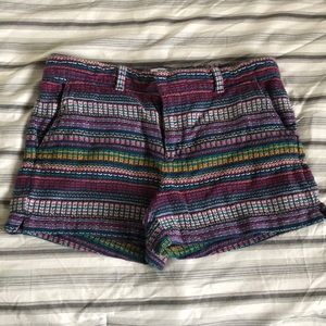 Multi-color Aztec print shorts!